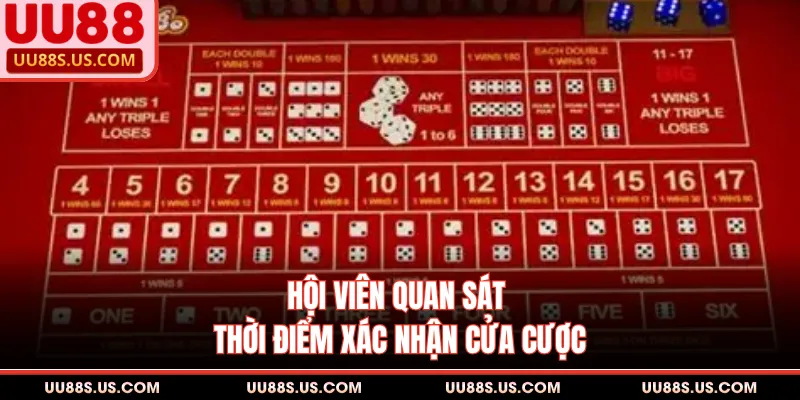Sicbo - Thế Giới Cá Cược Thượng Lưu, Giải Trí Mỗi Ngày 2 Hội viên quan sát thời điểm xác nhận cửa cược
